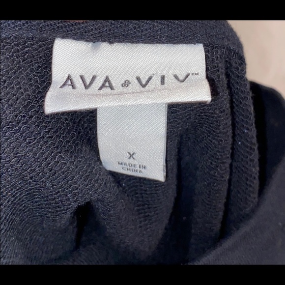 black/gingham comfy/dressy shirt - Picture 3 of 3